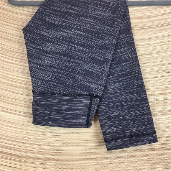 Lululemon Wunder Under midrise crop EUC Heather black Size 4 - Picture 7 of 11